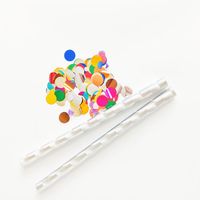 Canons à confettis écologiques pour fêtes, anniversaires, Noël, révélations de sexe et autres célébrations