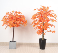 Plantes en pot modernes, arbres d'érable, modernes, décoration d'hôtel, nouveau Design, vente en gros, automne