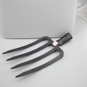 Fourchette de jardinage monobloc de haute qualité Fourchette en acier <span class=keywords><strong>à</strong></span> <span class=keywords><strong>4</strong></span> broches - Product Image 5