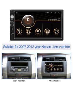 7010B 7 inç Araç Android Çalar Oto Stereo Video Oynatıcı 2din Nissan X-TRAIL SUNNY için Usb Düğmeli IPS Ekranlı Araç Radyosu - Product Image 5