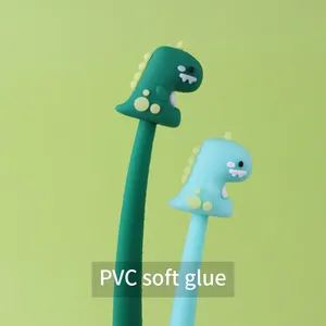 Meilleure qualité KUKI 2022 stylo Gel Kawaii vert merveilleux mignon oeuf Dragon stylo secouant pour enfants cadeau papeterie