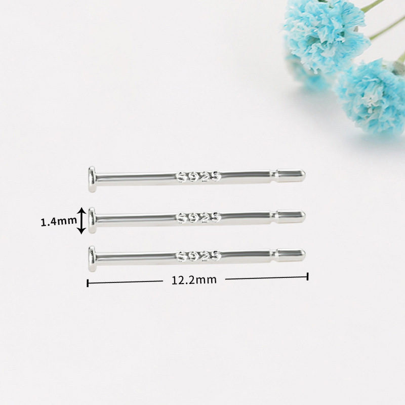 Flat-headed silver needle