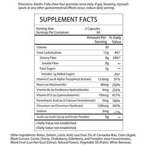 Permen Serat Potensi Tinggi dengan Vitamin <span class=keywords><strong>B</strong></span> Mendukung Kesehatan Pencernaan, Metabolisme Karbohidrat, Lemak, dan Keseimbangan Usus - Product Image 2