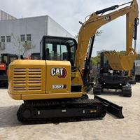 Mini-excavatrice CAT 306E2 d'occasion, excavatrice hydraulique d'origine CAT306E2, excavatrice de 6 tonnes à vendre