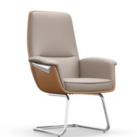 Chaise de bureau pivotante ergonomique en cuir véritable, réglable en hauteur, design professionnel moderne et confortable pour villa