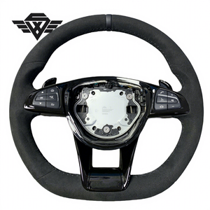 <span class=keywords><strong>Volant</strong></span> de voiture en <span class=keywords><strong>Alcantara</strong></span> personnalisé amélioré pour Mercedes Benz W205 W204 W212 W211 W213 E300 W218 W222 AMG - Product Image 1