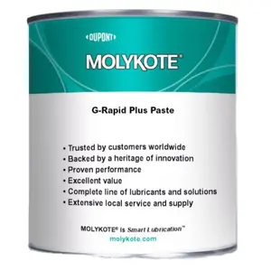 MOLYKOTE G-Rapid Plus Paste a premium anti-seize lubricant for metallic components and fittings subject to extreme pressure