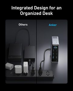 Anker Prime <b>Docking</b> <b>Station</b> 14-Port with 160W Max Output 10Gbps Fast Data Transfer Real-Time Smart Interface - Product Image 2
