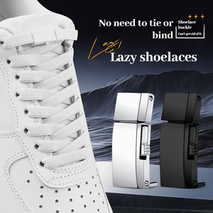 Nouveaux lacets de course sans nœuds, lacets élastiques plats pour le basketball, lacets sans nœuds avec boucle à pression, lacets de chaussures paresseux - Product Image 2