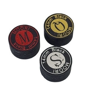 Xmlivet ปลายไม้คิวสำหรับบิลเลียดขนาด14มม. สีดำคุณภาพสูง8หัวคิว - Product Image 2