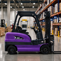 Chariot élévateur électrique à faible entretien de 3,5 tonnes avec limiteur de vitesse pour la logistique de promotion commerciale et le stockage - Fournisseur