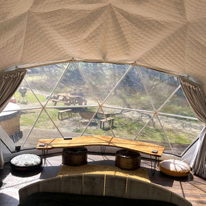 Les tentes géodésiques de Glamping de 5 M imperméabilisent le dôme d'igloo avec extérieur - Product Image 6