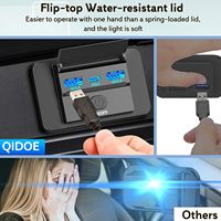 Chargeur mural pour camping-car Guhang GH-WG56, 3 ports QC3.0/PD USB C avec lumière LED et interrupteur marche/arrêt, garantie de 2 ans pour voiture/bus 12-24V
