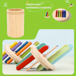 Juguetes Montessori para bebés, taza de clasificación de colores 3 en 1, juguetes para niños pequeños, <span class=keywords><strong>actividades</strong></span>, habilidades motoras finas, juguete sensorial de <span class=keywords><strong>madera</strong></span> para niños - Product Image 4