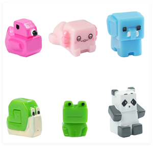 3D fenicottero in resina Axolotl rana coniglio lumaca <span class=keywords><strong>elefante</strong></span> vacca Panda Mini fate artigianali ornamenti giardino animale acquario decorazione - Product Image 4