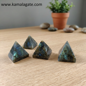 ปิรามิดหินกึ่งมีค่าสำหรับงานฝีมือตามธรรมชาติของฮวงจุ้ย - Product Image 2