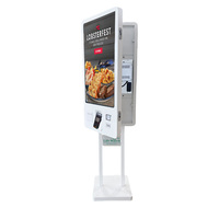 Terminal de Pantalla Táctil Android de 21.5 Pulgadas para Autoservicio, con Soporte para NFC, Lectura de Tarjetas y Pago por Código QR para Restaurantes