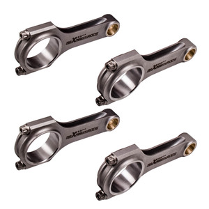 MaXpeedingrods Nouveau 4pcs H-Beam Bielles + APR2000 Boulons Jeu Pour <span class=keywords><strong>Ford</strong></span> Pinto <span class=keywords><strong>Cosworth</strong></span> YB 5.1 129.54mm 800 + BHP - Product Image 2