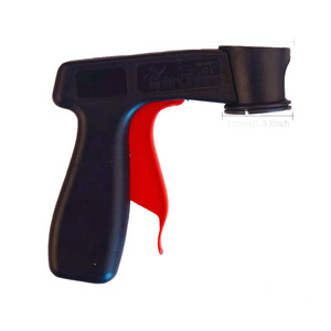 Pistolet de pulvérisation universel pour peinture, avec poignée en plastique et alimentation par aspiration, pour bidon de peinture automobile et pulvérisation de jantes - Product Image 1