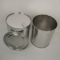 Fabriek Verkopen Metalen Verpakking Grote Lege Blikken Opslag Container Voedsel Blikjes Met Deksel Voor Vlees, Fruit, Groente, Rijst, Poedervormige Voedsel