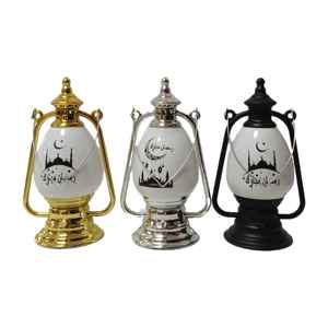 641161-63 1 pieza linterna LED luz 3 colores Eid Mubarak Ramadán y Eid decoración suministros para fiestas <span class=keywords><strong>PartyMaker</strong></span> - Product Image 1