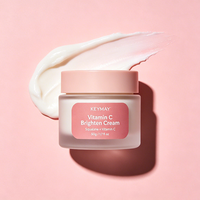 Crème Visage Éclaircissante Vitamine C et Squalane Marque Blanche 50g Hydratant Facial Soin Anti-Taches Unifiant le Teint RadiantSkinOEM