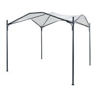 Parasol commercial extérieur en fer en forme de cygne pour terrasse, restaurant, B&B, auvent papillon, tente de protection solaire, fabricant, beige