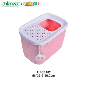 ORIENPET & OASISPET Litière pour <span class=keywords><strong>chat</strong></span> en plastique <span class=keywords><strong>Type</strong></span> profond Vente en gros Toilettes pour <span class=keywords><strong>chat</strong></span> Grand espace pour grand <span class=keywords><strong>chat</strong></span> JJFC3182 Produits pour animaux <span class=keywords><strong>de</strong></span> compagnie - Product Image 5