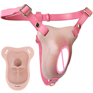 FAAK Nouveau MTF Culotte en silicone réaliste pour hommes, avec forme de vagin sexy, pour travestis, transgenres, shemales, drag queens et cosplay - Product Image 1