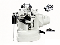 Machine à coudre professionnelle robuste FS-800 pour la fabrication de chaussures, avec lubrification des roulements de moteur, 220V