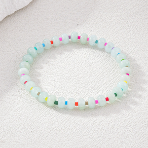 Pulsera de piedras preciosas de cristal natural para mujer Bohemia personalizada, pulseras de cuentas de moda para regalo, accesorio de moda - Product Image 3