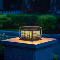 Highlux 2025 nouveau pilier de LED en acier inoxydable allume le prix de vente chaud avec l'ampoule 12W E27 de luminosité élevée pour l'éclairage de paysage