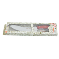 Couteau d'abattoir de cuisine, couteau d'abattoir de cuisine, couteau de boucher professionnel, couteau de survie à lame en acier inoxydable pour le Camping pour l'extérieur de 6 "7" 8"