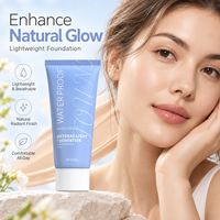 Créez votre propre fond de teint liquide de haute qualité, couvrant entièrement, longue tenue, marque privée, fini mat, imperméable, fond de teint liquide OEM