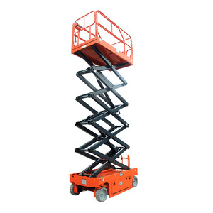 CE ISO Lift Height 4m 5m 6m Construction Scissor Platform <b>Ladder</b> Aerial Elevated Work - Product Image 4