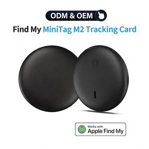 Localizador GPS Android de Doble Sistema para Cuidado de Mayores, Niños y Llaveros, con Etiqueta de Moneda Reemplazable Antipérdida - Product Image 2