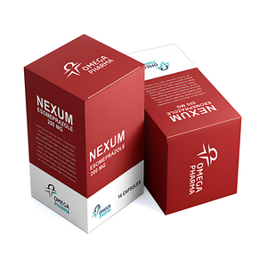 Embalagem de produto da saúde da impressão colorida personalizada eco friendly, caixa de papel para a garrafa do suplemento alimentar - Product Image 5