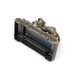 งานฝีมือทองเหลืองรูปปั้นพระพิฆเนศทองแดงแท้ สไตล์เอเชียตะวันออกเฉียงใต้ สำหรับตกแต่งบ้าน - Product Image 4