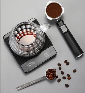 2kg piccolo smart precision electronic food tea pesatura Timemore bilancia da cucina per caffè mini bilancia da caffè digitale con timer automatico
