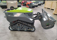 Tondeuse multifonctionnelle de qualité industrielle télécommandée pour pelouses, jardins, terrains de sport, ferme, avec rotoculteur et lame à marteaux