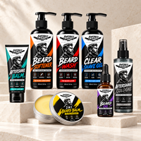 Kit de Toilettage Complet pour Barbe – Fourniture en Gros avec Marquage Personnalisé pour Détaillants Spécialisés – Huile, Baume et Nettoyant Naturels pour Barbe