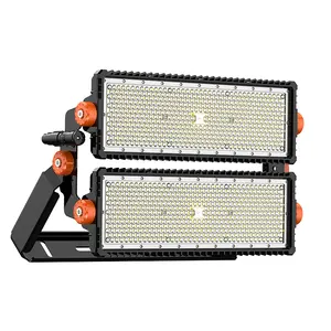 Luz LED elétrica para túnel de estádio, alta potência, IP65 IP67 AC, à prova d'água, para esportes ao ar livre, 300W, 600W, 900W, 1500W, holofote de alumínio