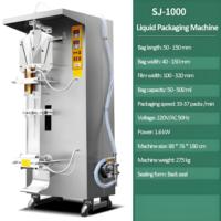 Machine d'emballage de sachets liquides de 50 à 500 ml, ligne de production d'emballage de sachets de lait, de jus, de sauce, d'eau pure, dispositif de fabrication de sachets