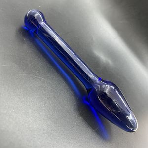 Розовая стеклянная Анальная пробка и фаллоимитатор - Product Image 3