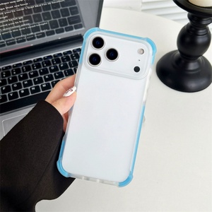 เคสใสกันกระแทกสำหรับ iPhone 17 สีสันสดใส รุ่นใหม่ สำหรับ iPhone 17 Pro Max พร้อมกรอบมุม - Product Image 5