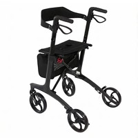 Fauteuil roulant électrique pliable en fibre de carbone avec hauteur réglable pour personnes âgées, portabilité, réadaptation et exercices quotidiens