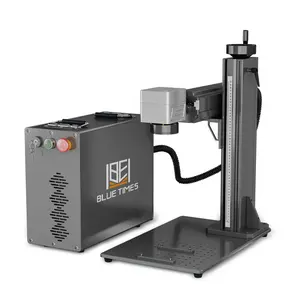 BlueTimes 50W 60W 100W Fiber Laser Marker Machine Marking On Stainless Steel Metal Molding Tool