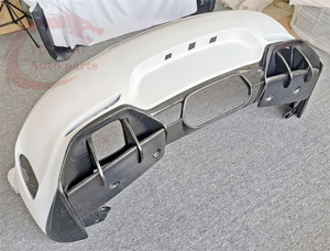 जीटीआर शैली अर्द्ध-कार्बन फाइबर रियर बम्पर मर्सिडीज-बेंज AMG के लिए रियर विसारक जीटीसी GTS - Product Image 2