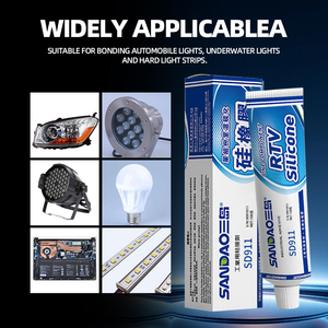 กาวซิลิโคนอิเล็กทรอนิกส์ SD911 กาวซิลิโคน RTV แบบส่วนประกอบเดียวสำหรับไฟ LED ชิ้นส่วน PCB การปิดผนึกกันน้ำ - Product Image 5