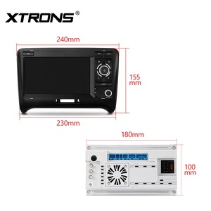 Xtrons 7 inch Android 14 Car Stereo hệ thống định vị với xây dựng trong Carplay và Android Auto và DSP tùy chỉnh phù hợp cho Audi TT - Product Image 5